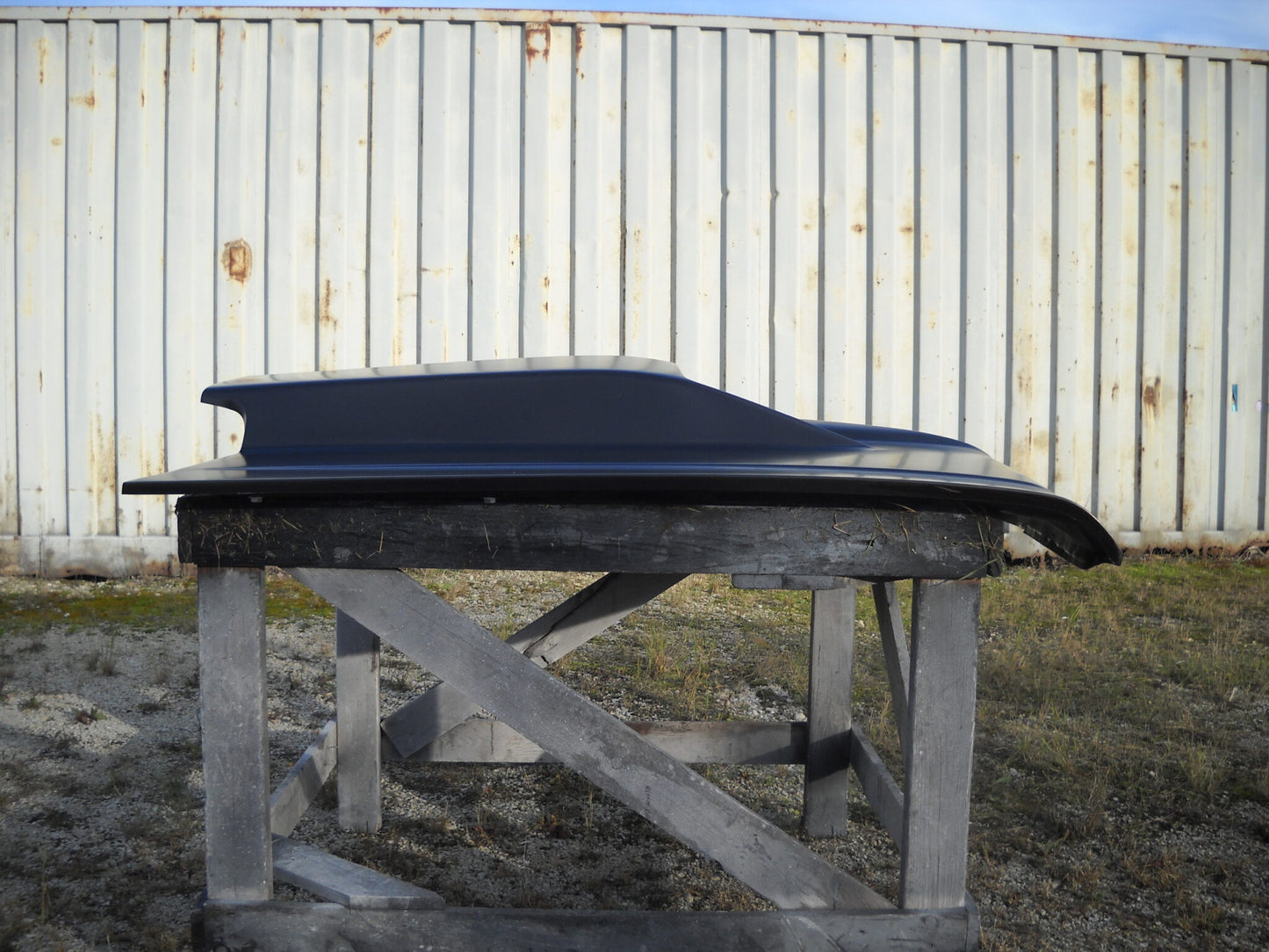 1968-1974 Nova / Chevy Ii 4" Tall Stinger Bolt-On Fiberglass Hood (Scoop 4 1/2" Tall At Tallest Point) - Glasstek H1268