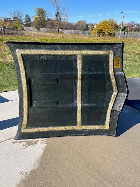 1967 Cutlass Rear Fiberglass Bumper - Glasstek B6008 - view 3