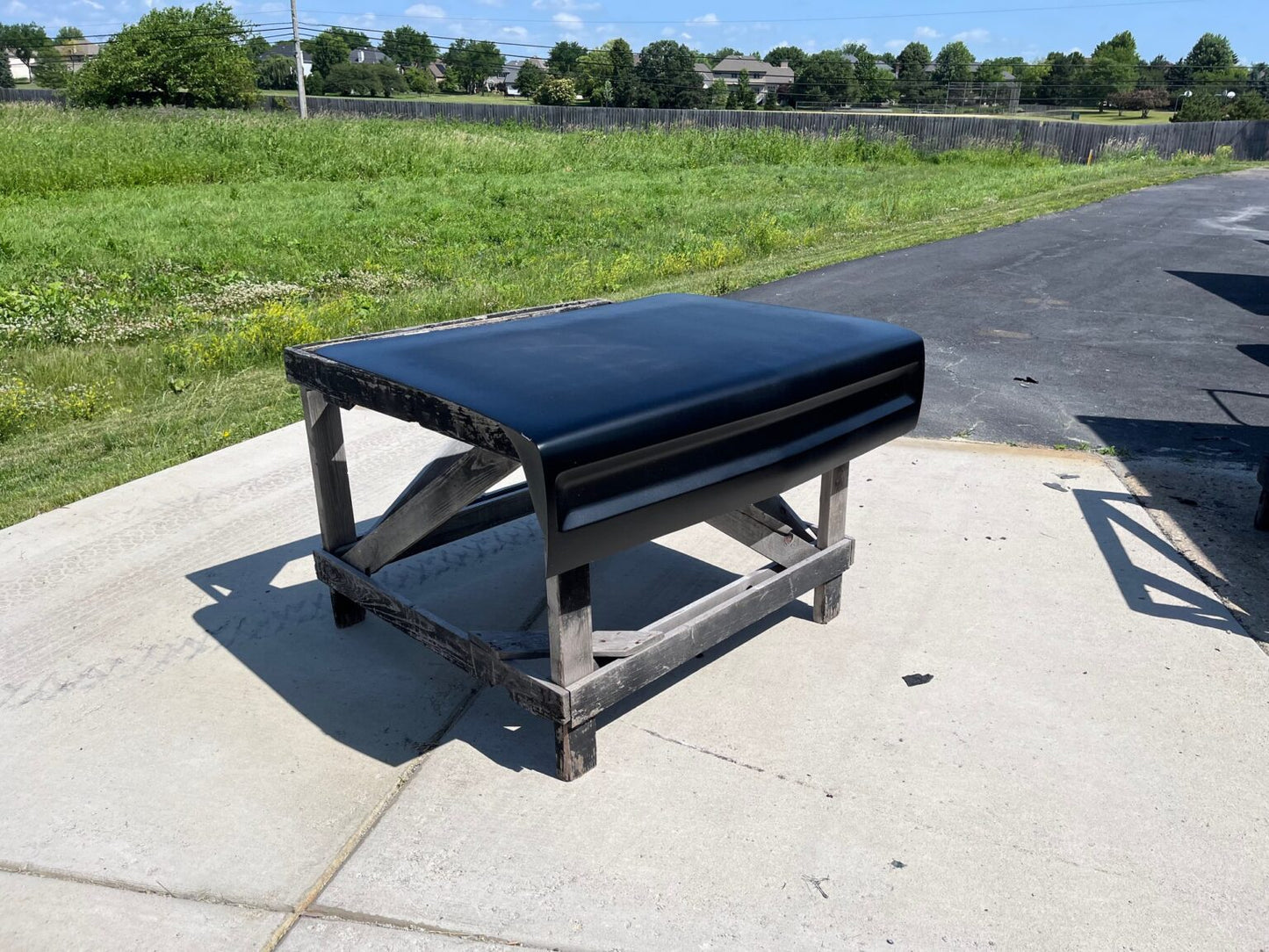1969 Roadrunner Bolt-On Fiberglass Trunk Lid - Glasstek T7032 product image
