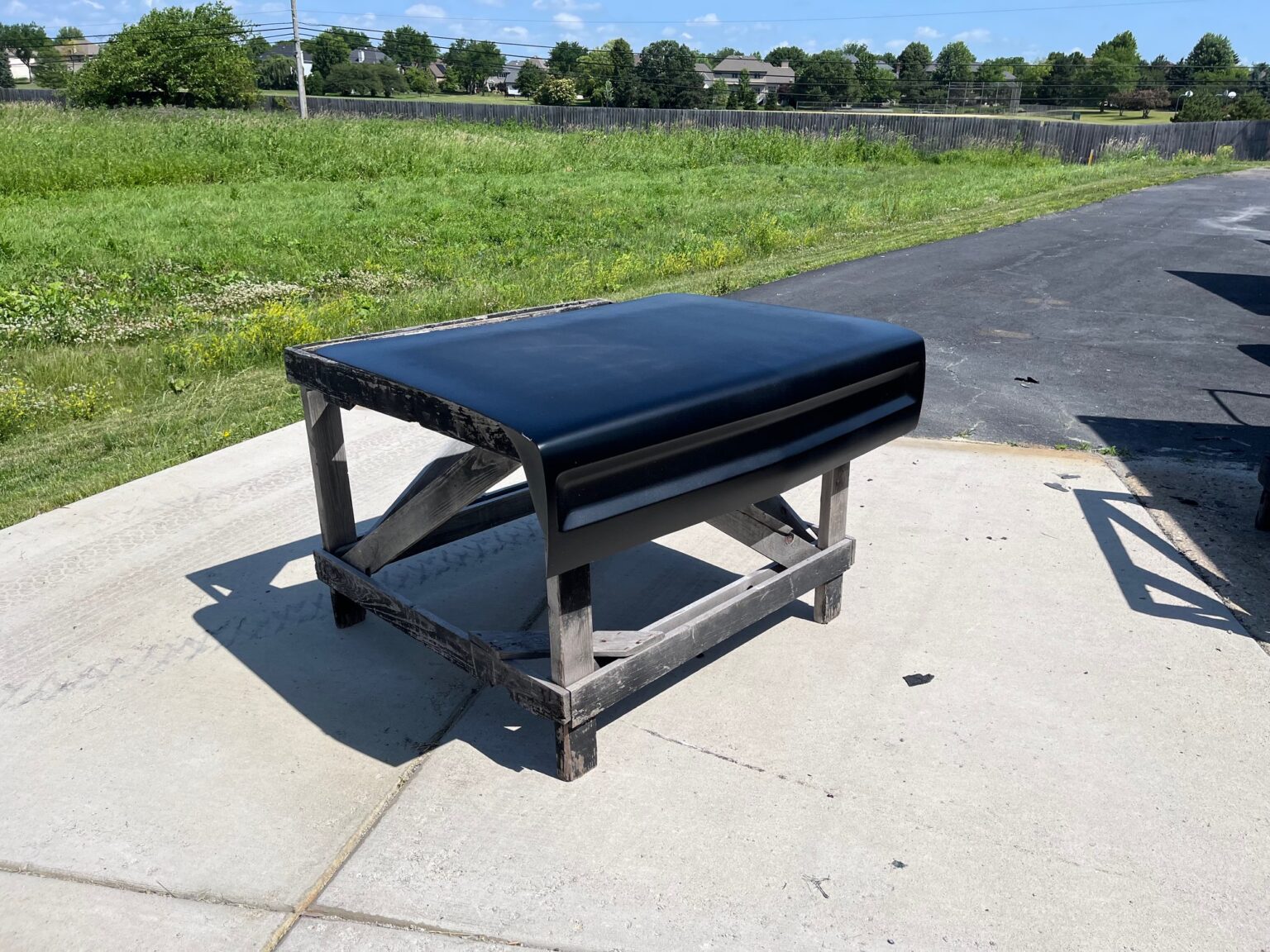 1969 Roadrunner Bolt-On Fiberglass Trunk Lid - Glasstek T7032 product image
