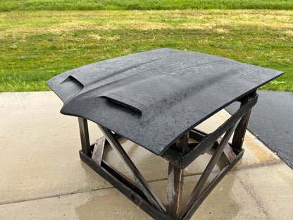 1969 Trans Am Pin-On Fiberglass Hood (Will Fit 67-68) - Glasstek H3015 - view 2
