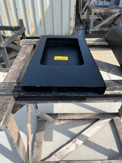 7" Snorkel Fiberglass Scoop (5" Base / 2" Top) (Two Pieces); Base 31" L X 15" W X 5 1/2" Tall (Top 25"L X 14"W X 2 1/4" T)