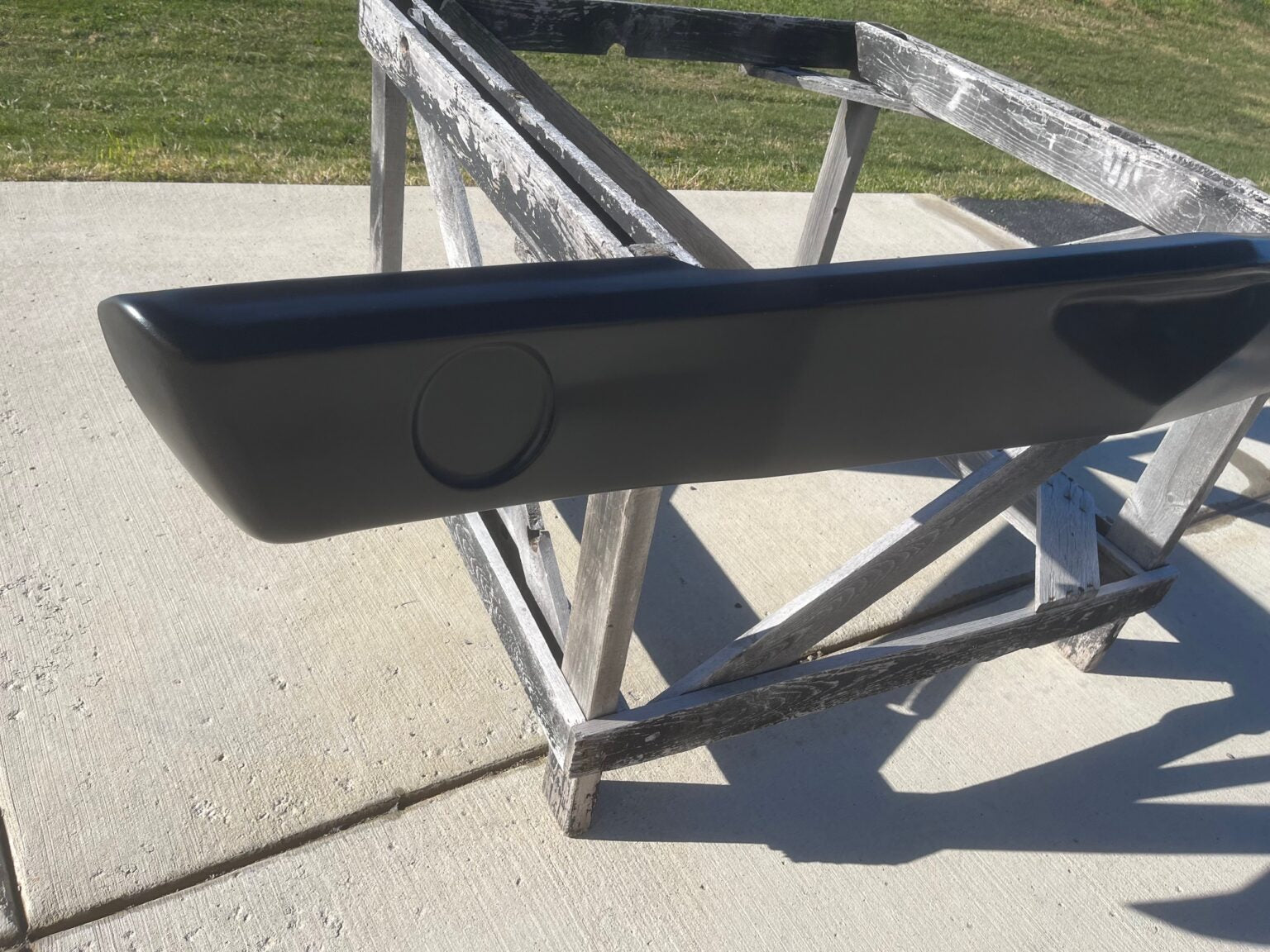1970 El Camino Front Fiberglass Bumper - Glasstek B1023 - view 2