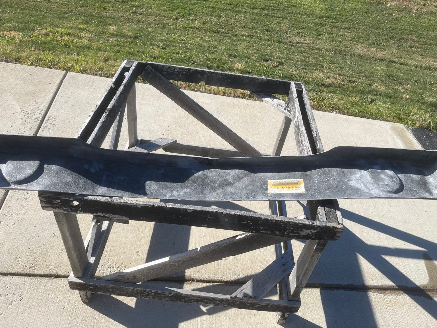 1970 El Camino Front Fiberglass Bumper - Glasstek B1023 - view 3