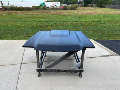 1970-1972 Chevelle SS Cowl Induction Pin-On Fiberglass Hood - Glasstek H1017 - view 2