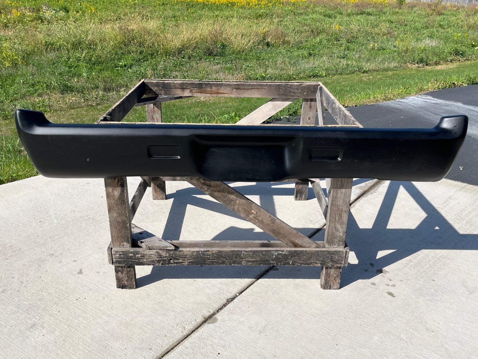 1968-1969 / 1970-1972 El Camino Rear Fiberglass Bumper - Glasstek B1076 product image