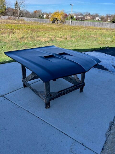 1970-1972 Skylark G/S Bolt-On Fiberglass Hood - Glasstek H5006 product image