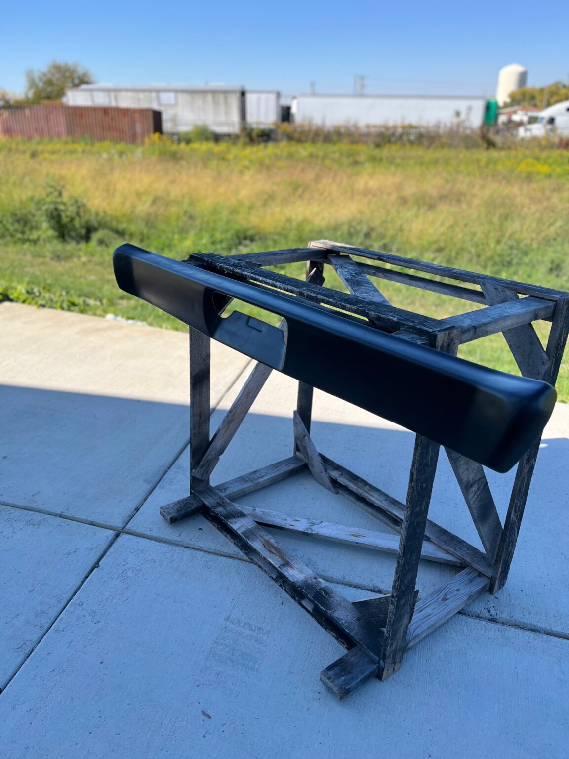 1970-1973 Demon Rear Fiberglass Bumper - Glasstek B7023 product image