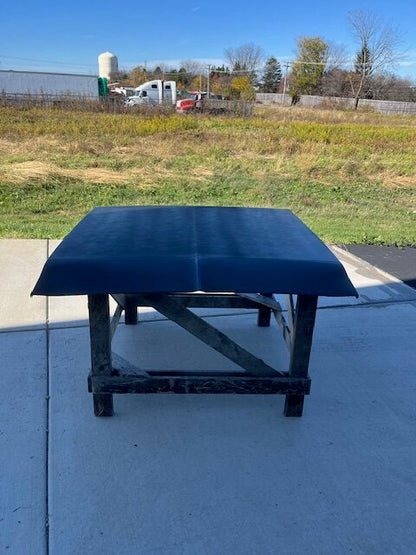 1970 Superbird Stock Flat Bolt-On Fiberglass Hood - Glasstek H7054 - view 2