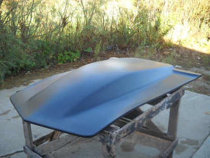 1973-1982 Corvette 5" Sunoco / Bubble Style Bolt-On Fiberglass Hood - Glasstek H1293 product image