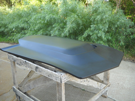 1973-1982 Corvette L88 Bolt-On Fiberglass Hood (3" Tall) - Glasstek H1291 product image
