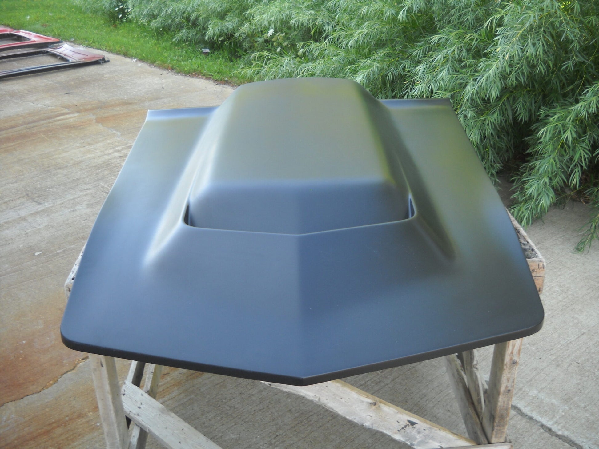 1973-1982 Corvette L88 Bolt-On Fiberglass Hood (3" Tall) - Glasstek H1291 - view 2