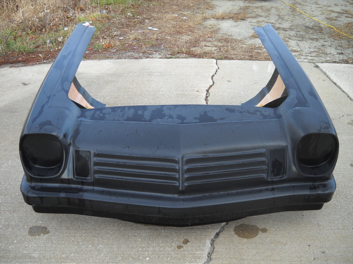 1974-1977 Vega Pro Fiberglass Front End Extended 6" (Can Be Cut Back To Stock Length) - Glasstek GF014 product image