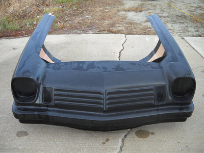 1974-1977 Vega Pro Fiberglass Front End Extended 6" (Can Be Cut Back To Stock Length) - Glasstek GF014 product image