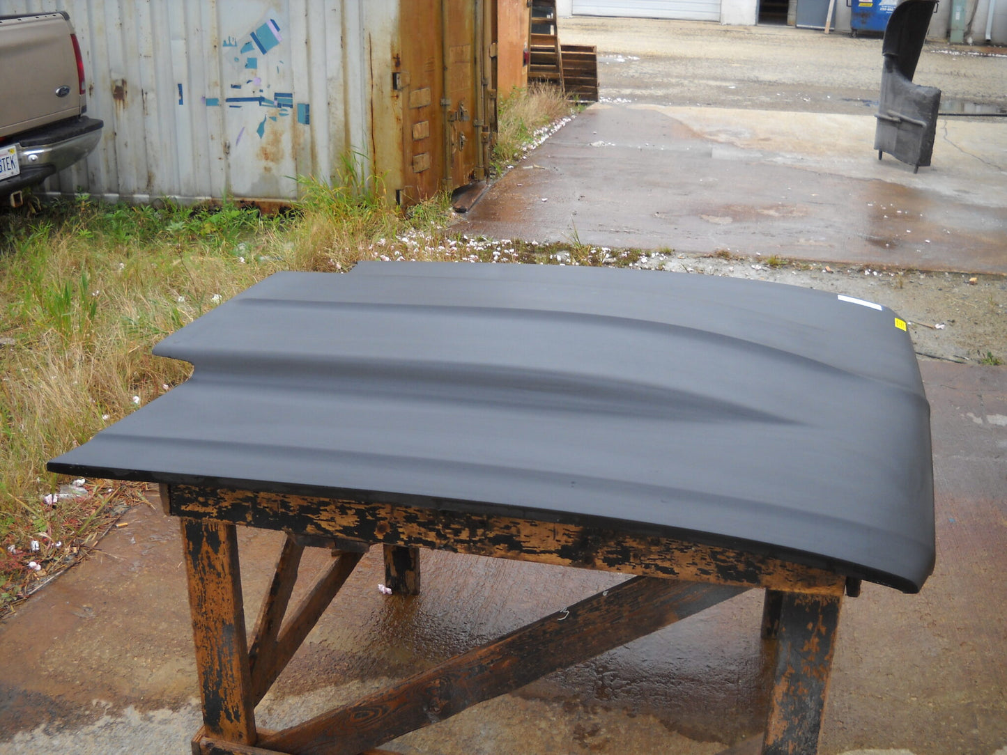 1975-1979 Nova 2" Cowl Induction Bolt-On Fiberglass Hood - Glasstek H1066 - view 3