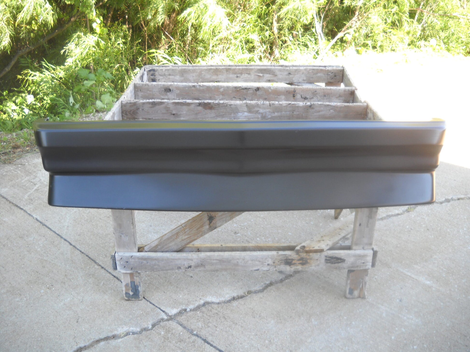 1978-1988 Malibu / El Camino Front Fiberglass Bumper With Spoiler - Glasstek SP023 product image
