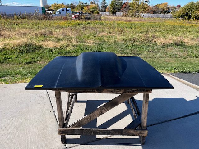 1978-1988 El Camino 78-82 Malibu 5" Sunoco / Bubble Style Cowl Induction Bolt-On Fiberglass Hood - Glasstek H1313 product