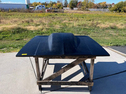 1978-1988 El Camino 78-82 Malibu 5" Sunoco / Bubble Style Cowl Induction Bolt-On Fiberglass Hood - Glasstek H1313 product