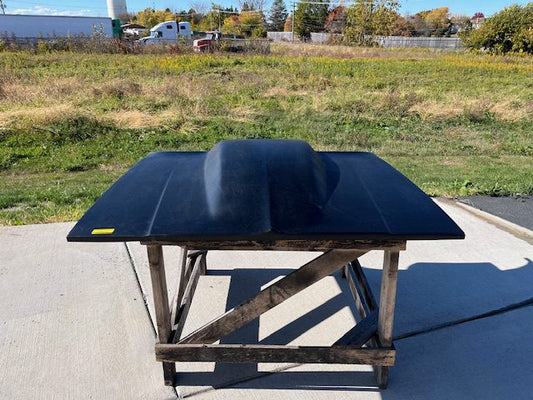 1978-1988 El Camino 78-82 Malibu 5" Sunoco / Bubble Style Cowl Induction Bolt-On Fiberglass Hood - Glasstek H1313 product
