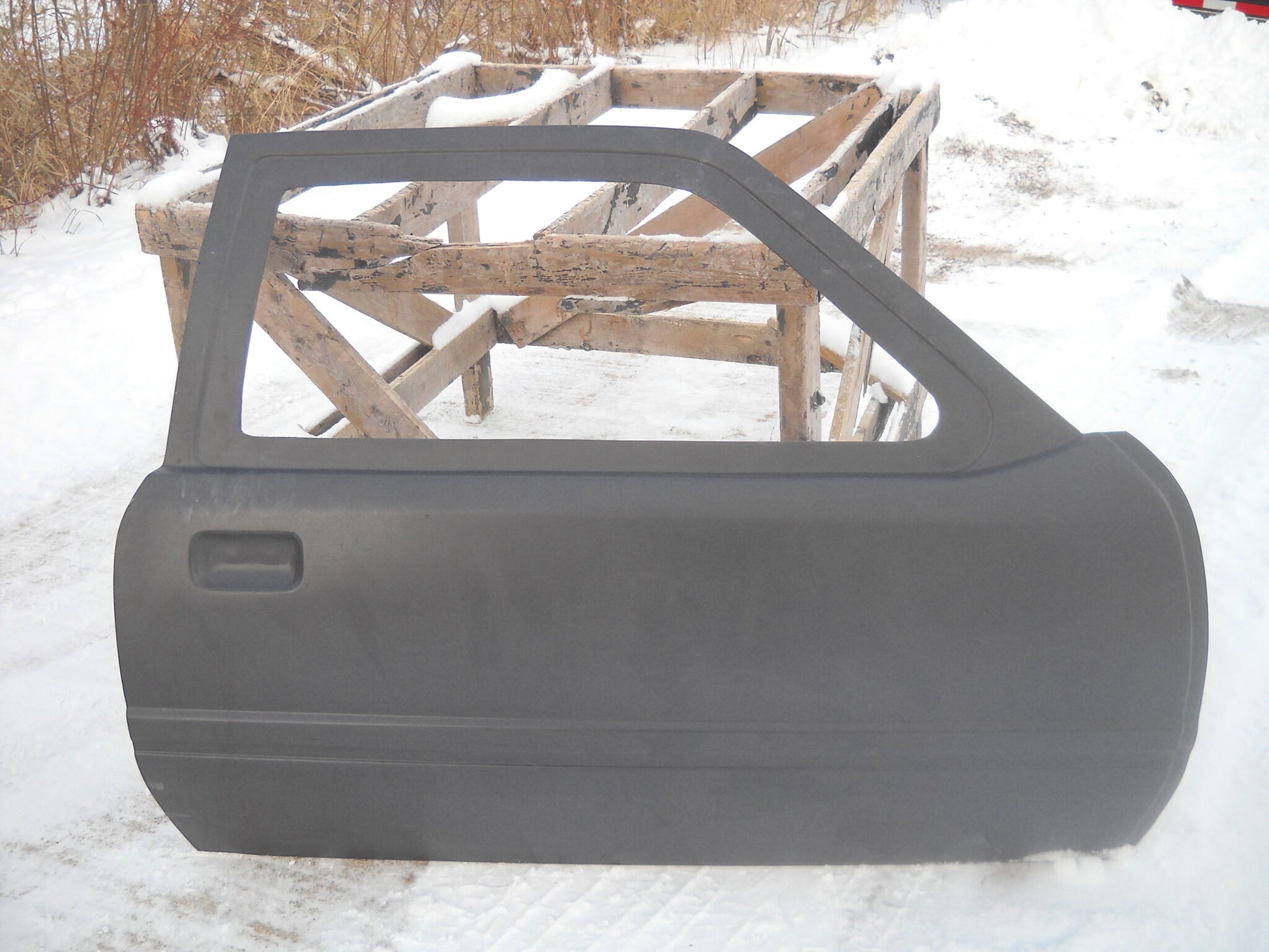 1979-1993 Mustang Fiberglass Doors (Posts) (Pair) - Glasstek D9005 - view 4