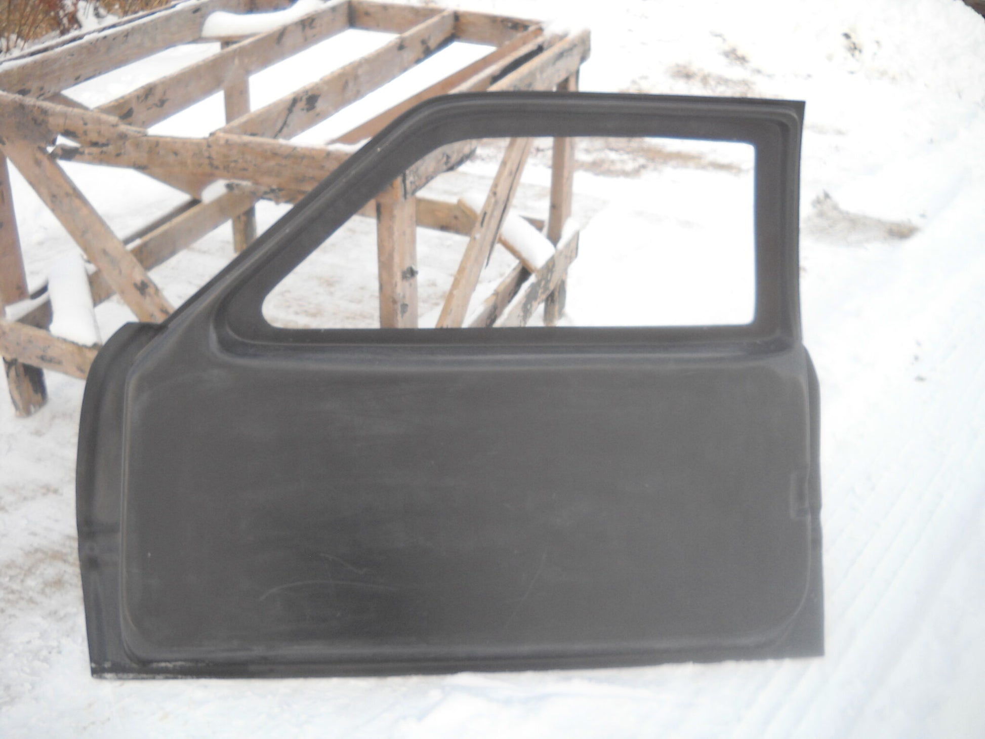 1979-1993 Mustang Fiberglass Doors (Posts) (Pair) - Glasstek D9005 - view 2