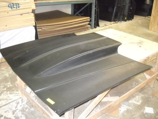 1981-1987 Regal 4" Cowl Induction Bolt-On Fiberglass Hood - Glasstek H5010 product image