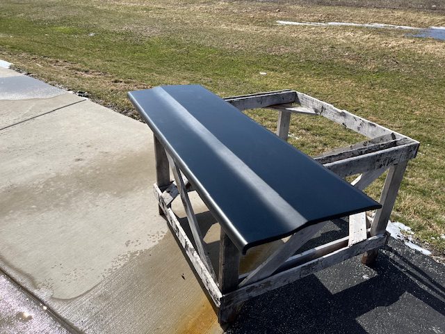 1981-1991 Fiberglass Chevrolet / GMC Truck Pin-On Tail Gate (Outer Skin Only With Bracing)(Square Body Style) - Glasstek