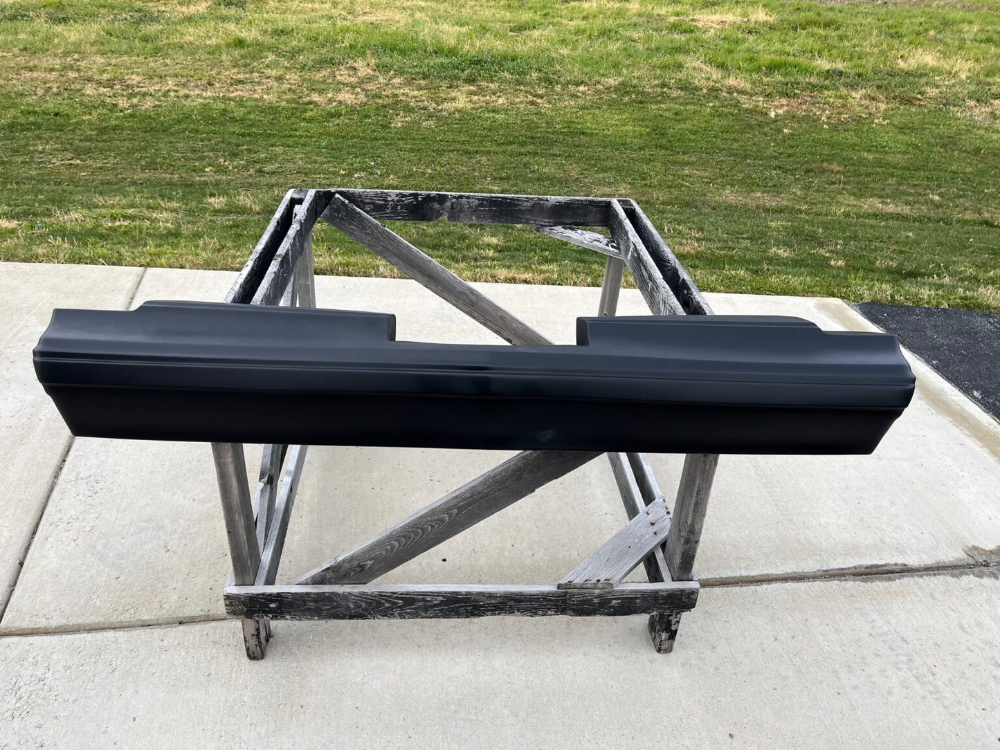1987-1988 Monte Carlo Rear Fiberglass Bumper - Glasstek B1066 product image