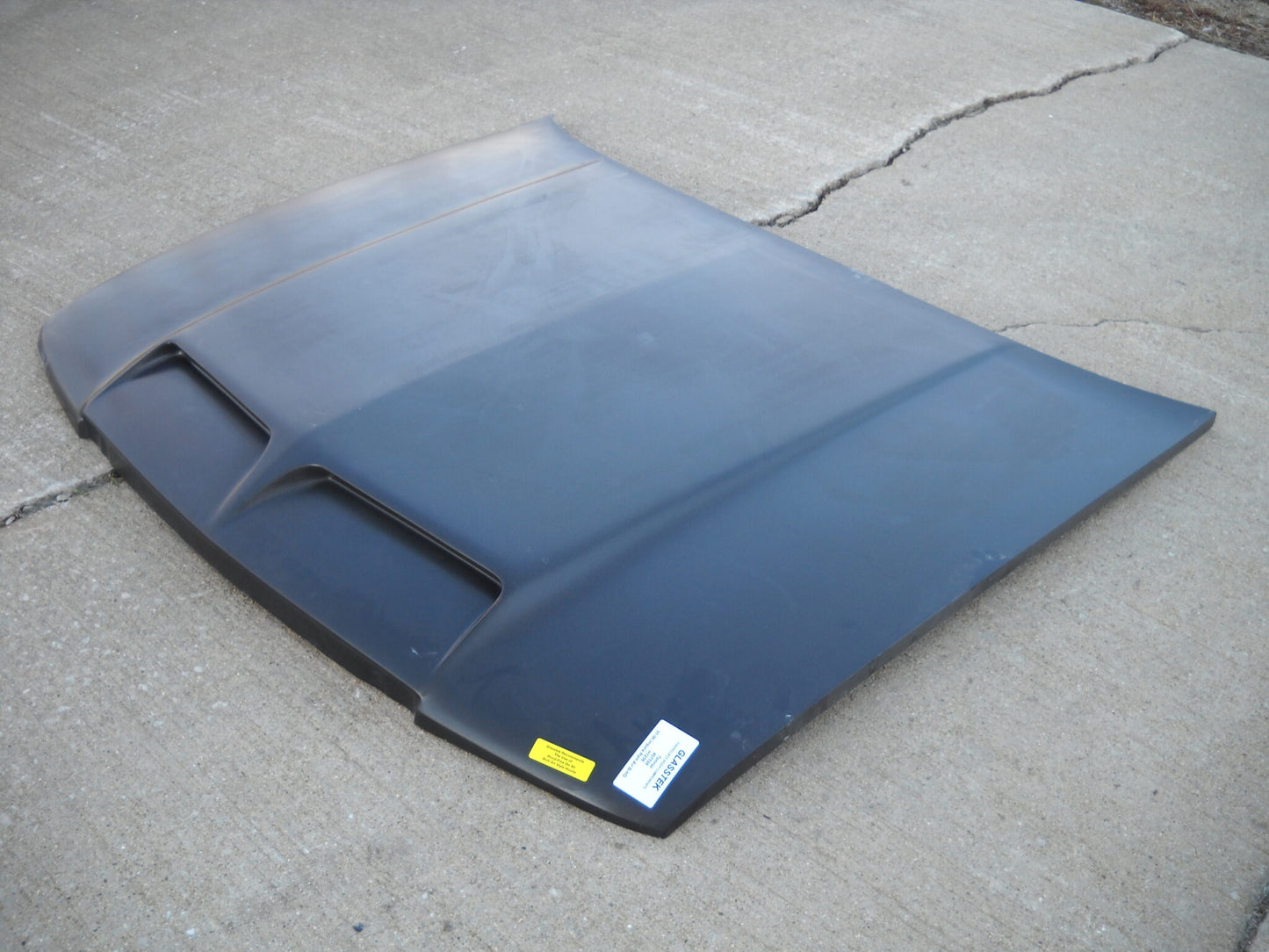 1991-1996 Impala / Caprice Ram Air Bolt-On Fiberglass Hood - Glasstek H1256 product image