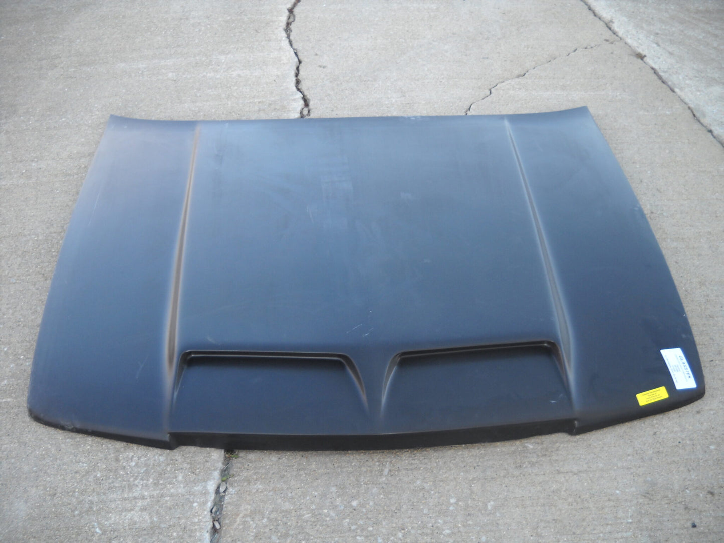 1991-1996 Impala / Caprice Ram Air Bolt-On Fiberglass Hood - Glasstek H1256 - view 2