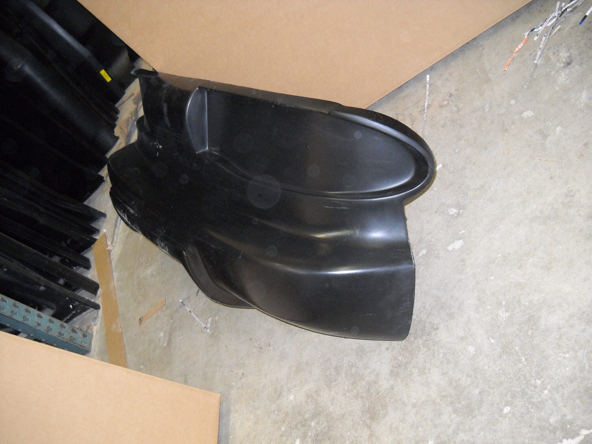 1993-2002 Firebird Formula Rear Fiberglass Bumper Clip (3 Pieces) With Wheelie Bar Cut Out - Glasstek B3008 - view 3