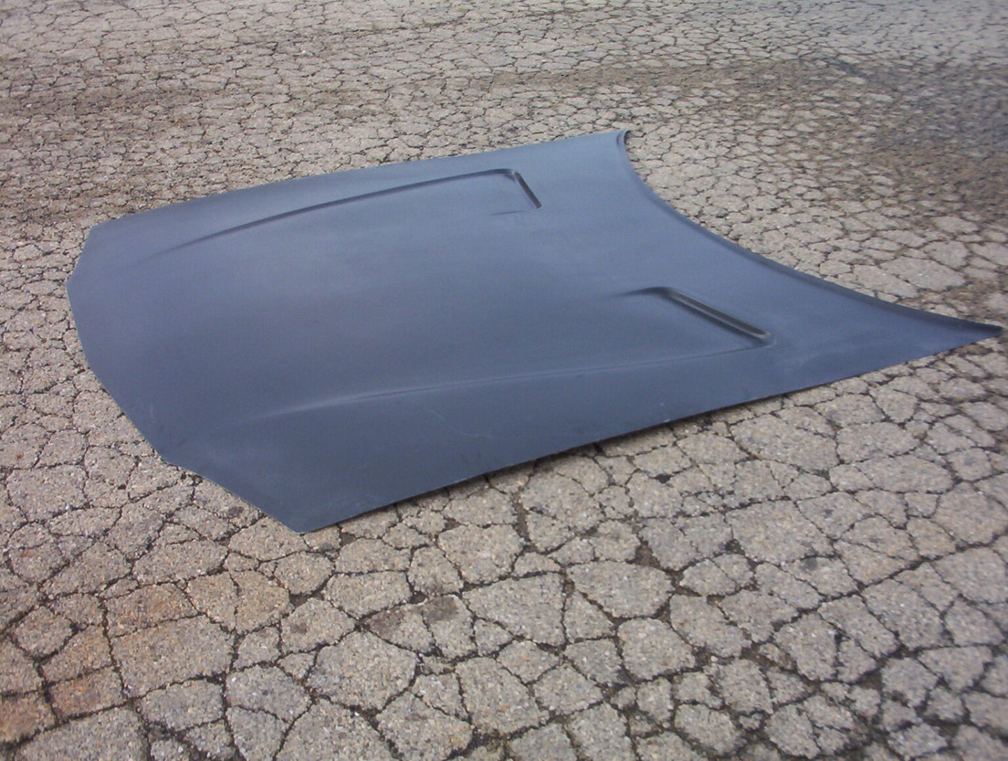 1993-1997 Camaro Extended Pin-On Fiberglass Hood (For Pro Front End) - Glasstek H1060 - view 2