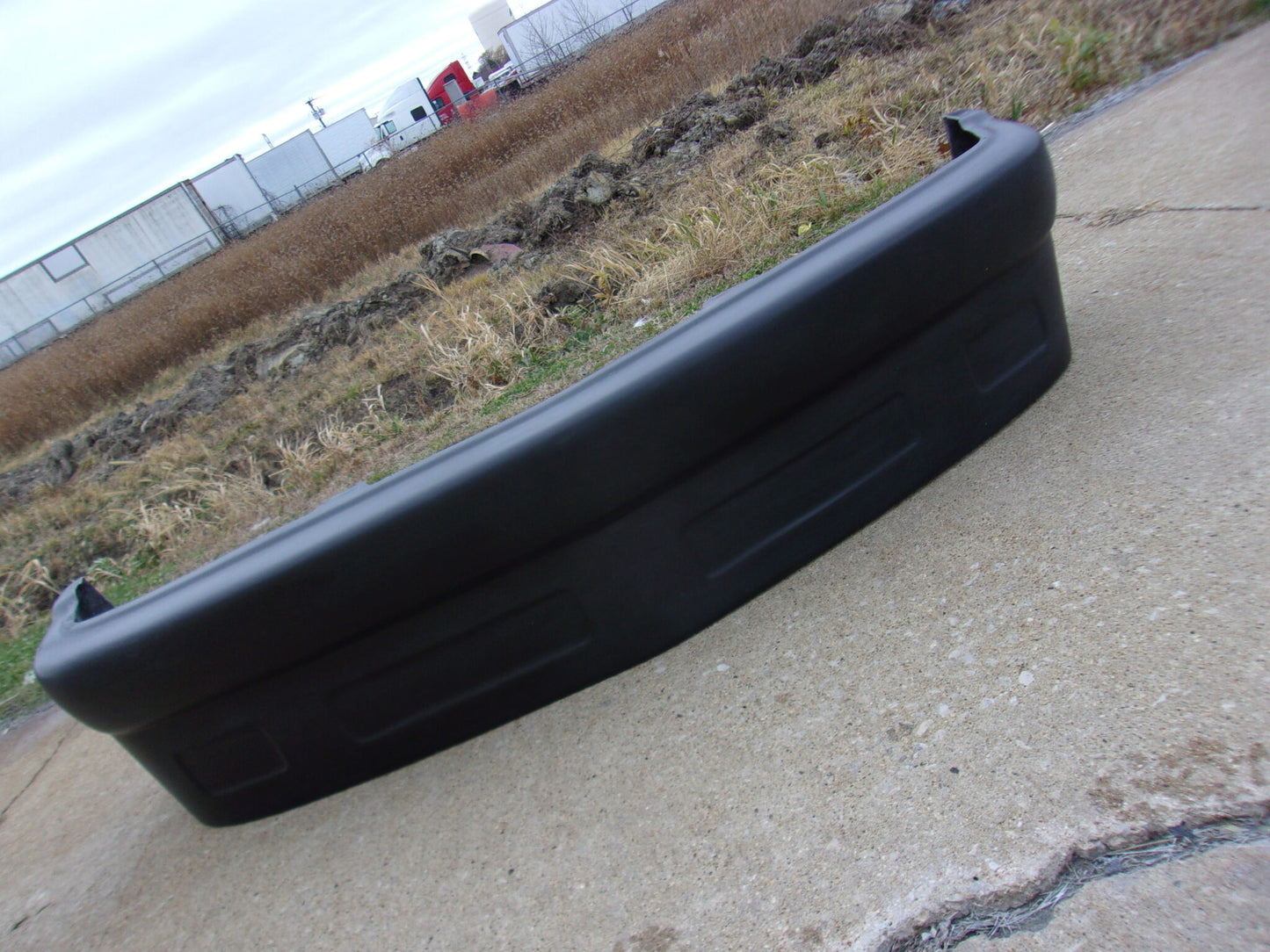 1994-2004 S-10 Front Fiberglass Bumper With Spoiler - Glasstek SP030 - view 2