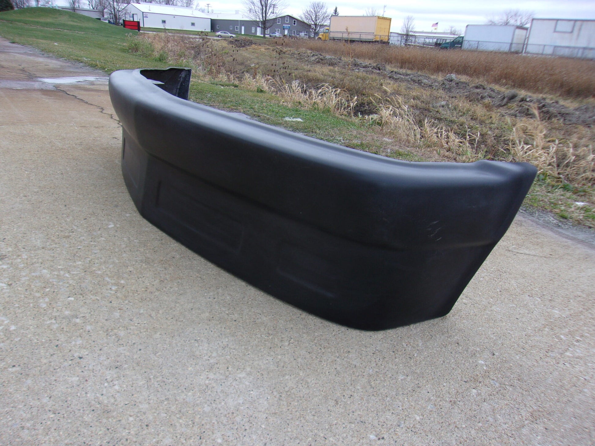1994-2004 S-10 Front Fiberglass Bumper With Spoiler - Glasstek SP030 - view 3