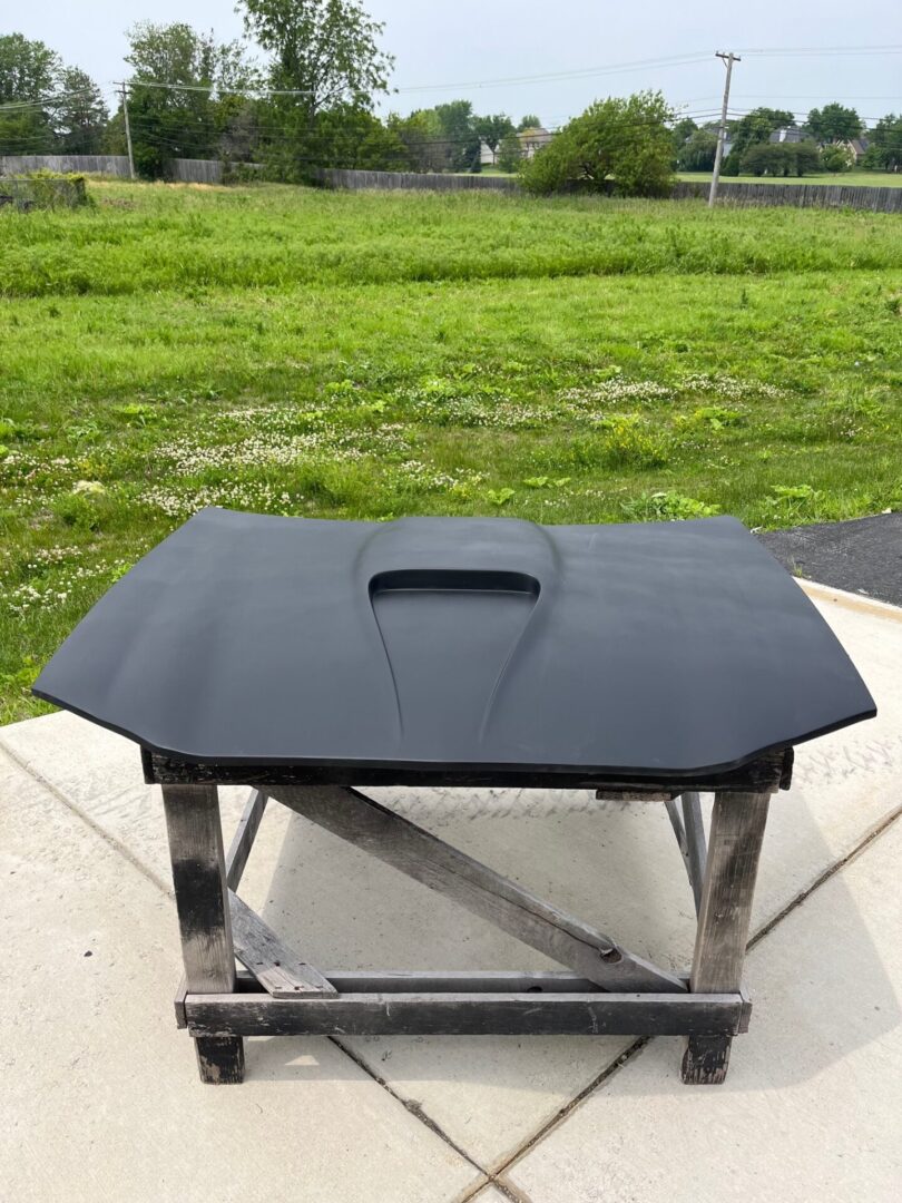 1998-2002 Camaro SS Style Bolt-On Fiberglass Hood - Glasstek H1239 - view 2