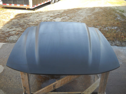 1999-2004 Mustang 2" Cowl Induction Bolt-On Fiberglass Hood - Glasstek H9063 product image