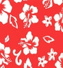 Velour Hawaiian color swatch — Red