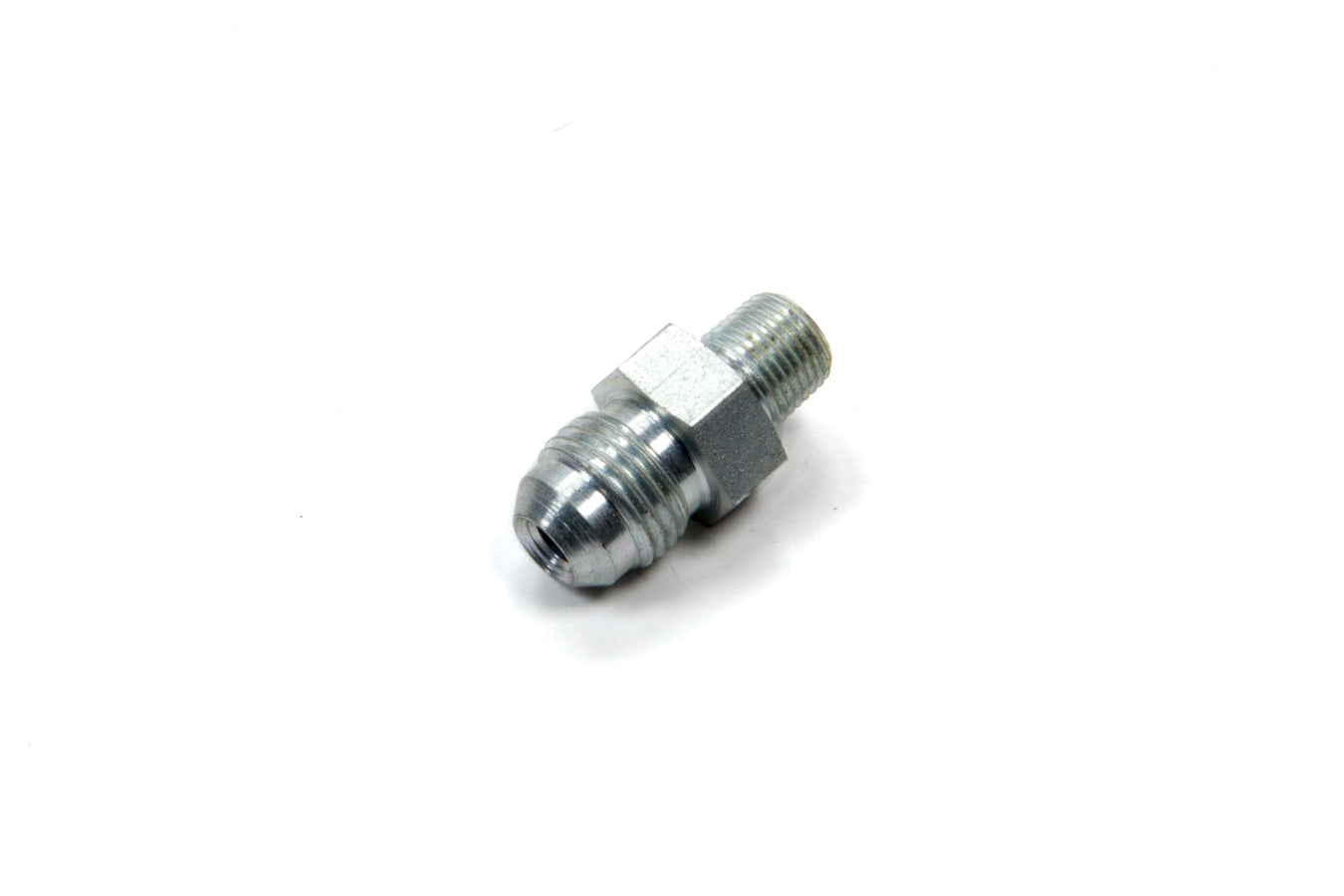 Aeroquip Fitting - Adapter - Straight - 6 AN Male to 1/8 in NPT Male - Steel - Zinc Oxide - Each