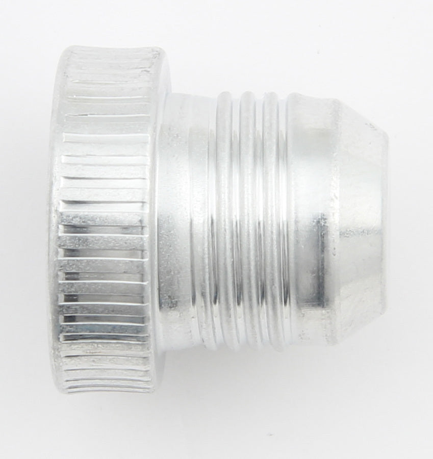 Aeroquip Fitting - Plug - 6 AN - Knurled Head - Aluminum - Natural - Set of 20