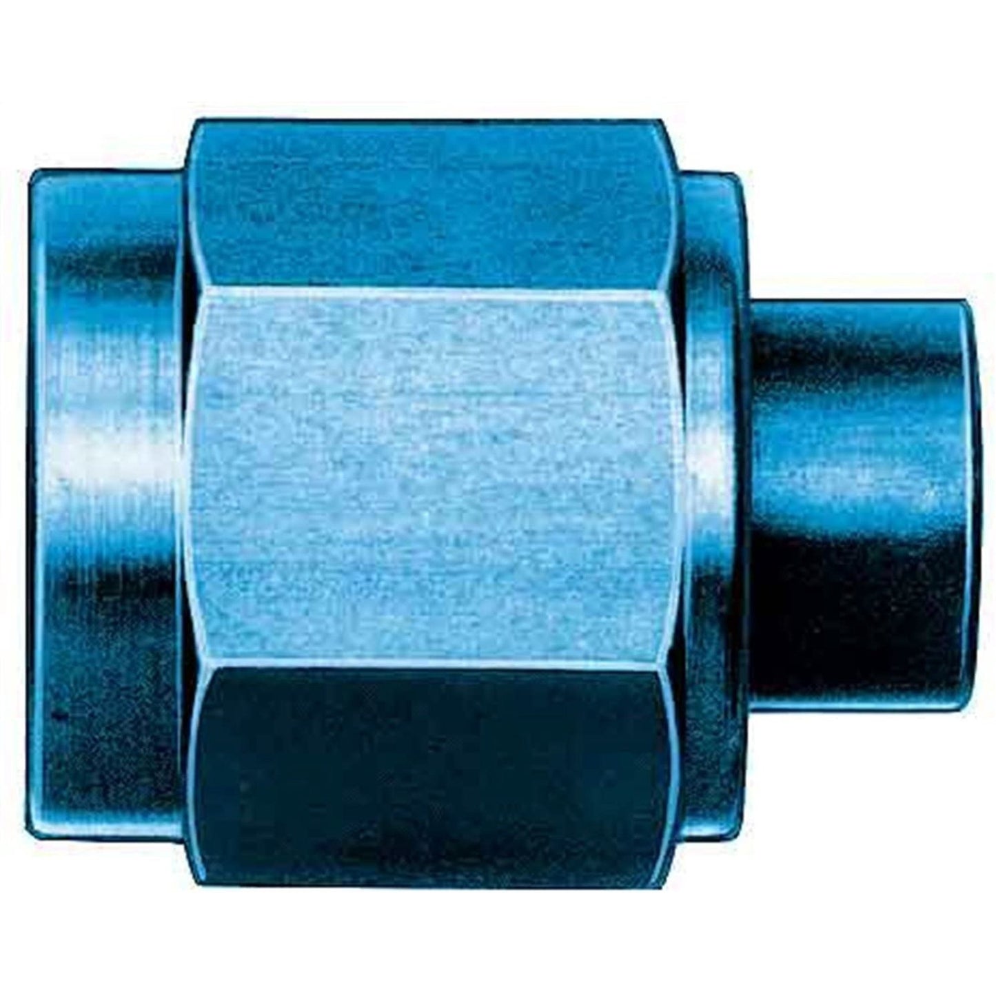 Aeroquip Fitting - Cap - 10 AN - Aluminum - Blue Anodized - Each