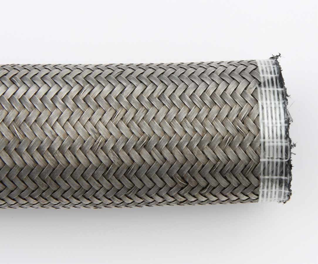 Aeroquip Hose - AQP Racing Hose - 20 AN - 3 ft - Braided Stainless / Rubber - Natural - Each