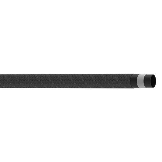 Aeroquip Hose - StreetLite Hose - 6 AN - 20 ft - Braided Fabric / Rubber - Black - Each