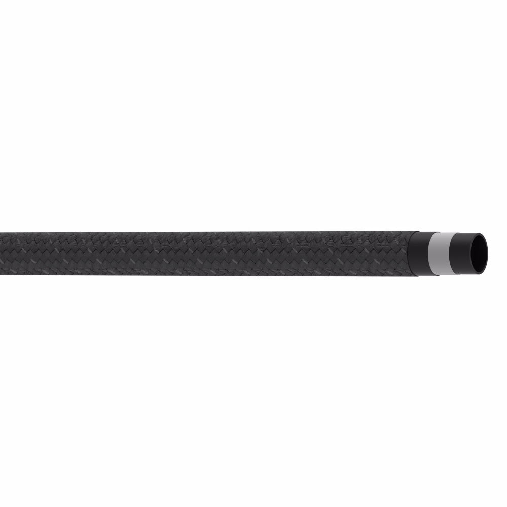 Aeroquip Hose - StreetLite Hose - 16 AN - 6 ft - Braided Fabric / Rubber - Black - Each