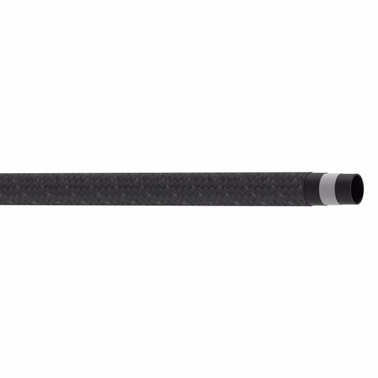 Aeroquip Hose - StreetLite Hose - 16 AN - 6 ft - Braided Fabric / Rubber - Black - Each