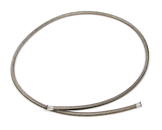 Aeroquip Hose - PTFE Racing Hose - 3 AN - 3 ft - Braided Stainless / PTFE - Natural - Each