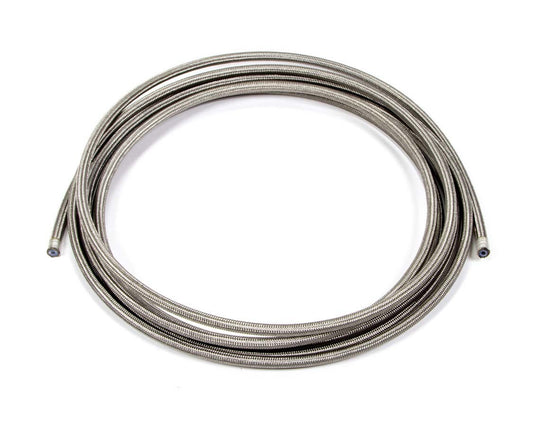 Aeroquip Hose - PTFE Racing Hose - 3 AN - 15 ft - Braided Stainless / PTFE - Natural - Each