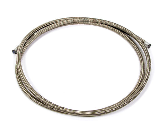 Aeroquip Hose - PTFE Racing Hose - 4 AN - 6 ft - Braided Stainless / PTFE - Natural - Each