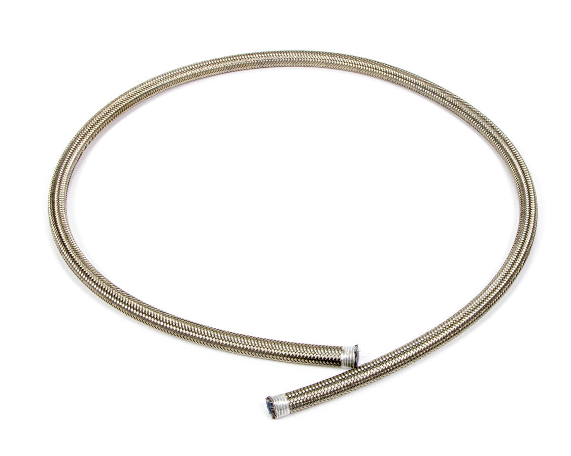 Aeroquip Hose - PTFE Racing Hose - 6 AN - 3 ft - Braided Stainless / PTFE - Natural - Each