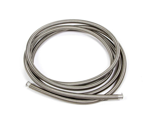 Aeroquip Hose - PTFE Racing Hose - 6 AN - 10 ft - Braided Stainless / PTFE - Natural - Each