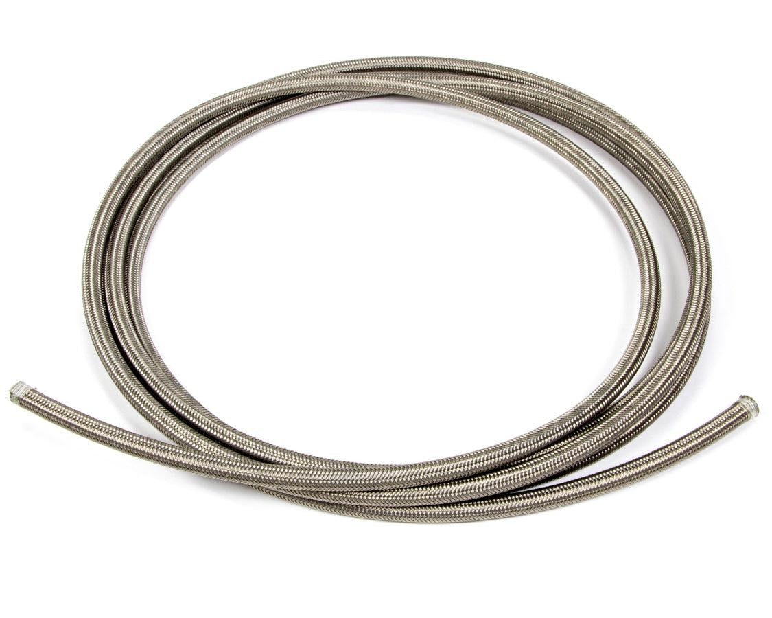 Aeroquip Hose - PTFE Racing Hose - 6 AN - 15 ft - Braided Stainless / PTFE - Natural - Each
